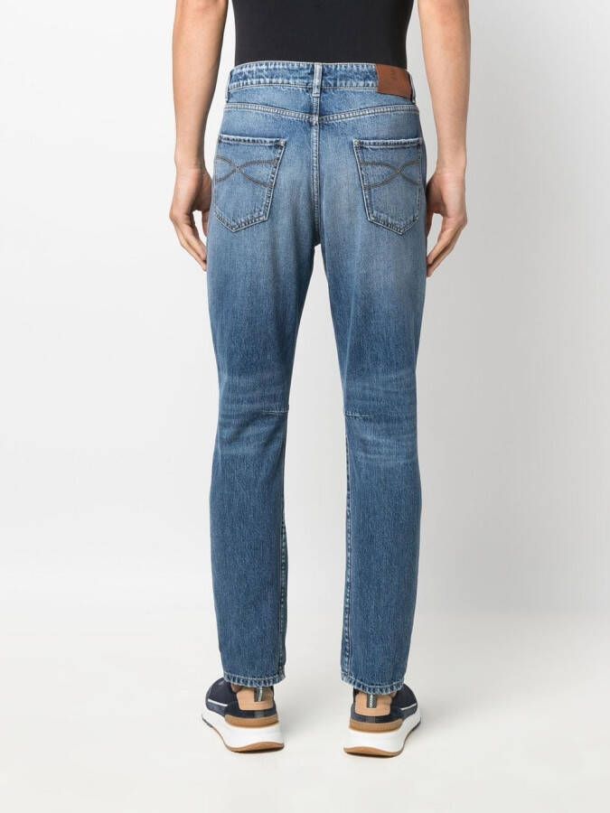 Brunello Cucinelli Straight jeans Blauw