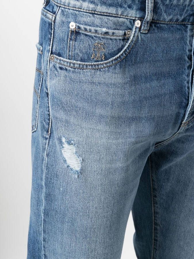 Brunello Cucinelli Straight jeans Blauw