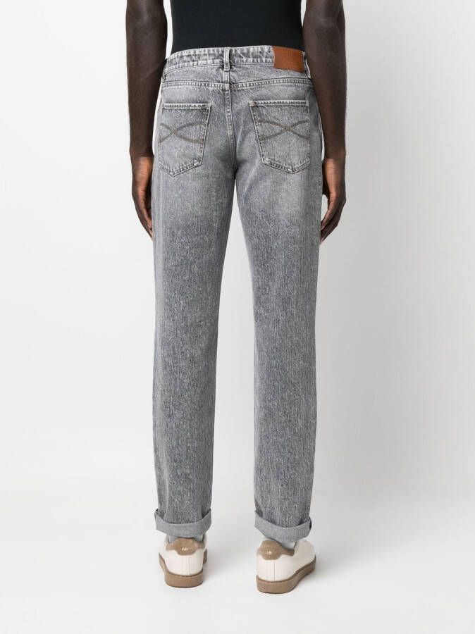 Brunello Cucinelli Straight jeans Grijs