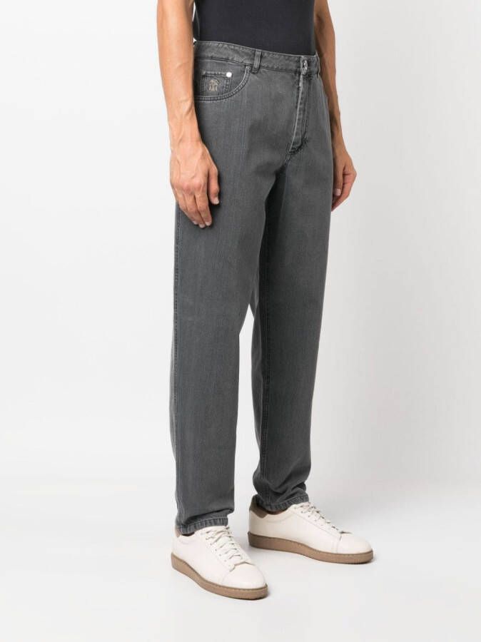 Brunello Cucinelli Straight jeans Grijs