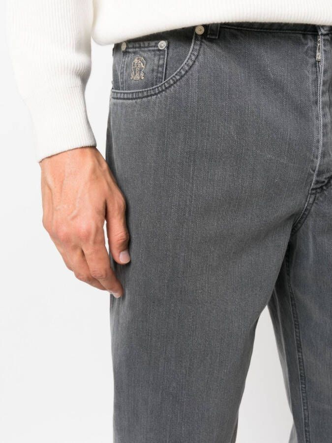 Brunello Cucinelli Straight jeans Grijs