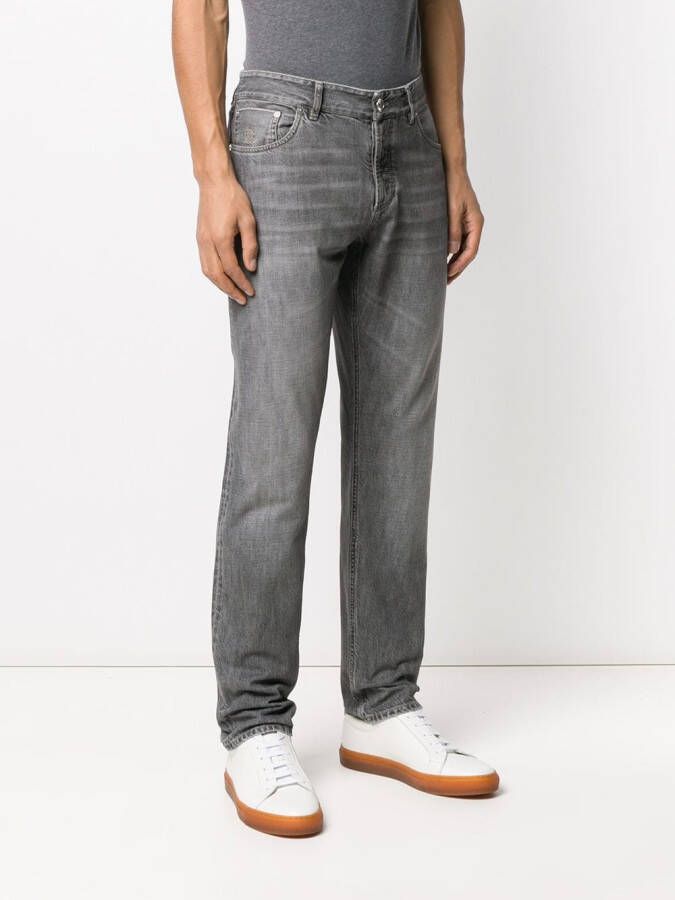 Brunello Cucinelli Straight jeans Grijs