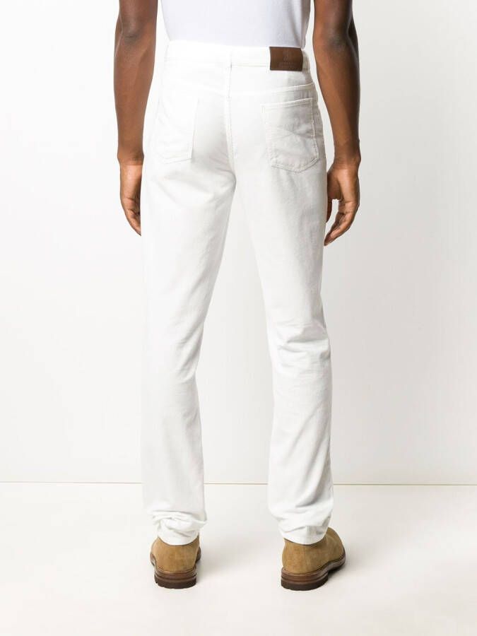 Brunello Cucinelli Straight jeans Wit