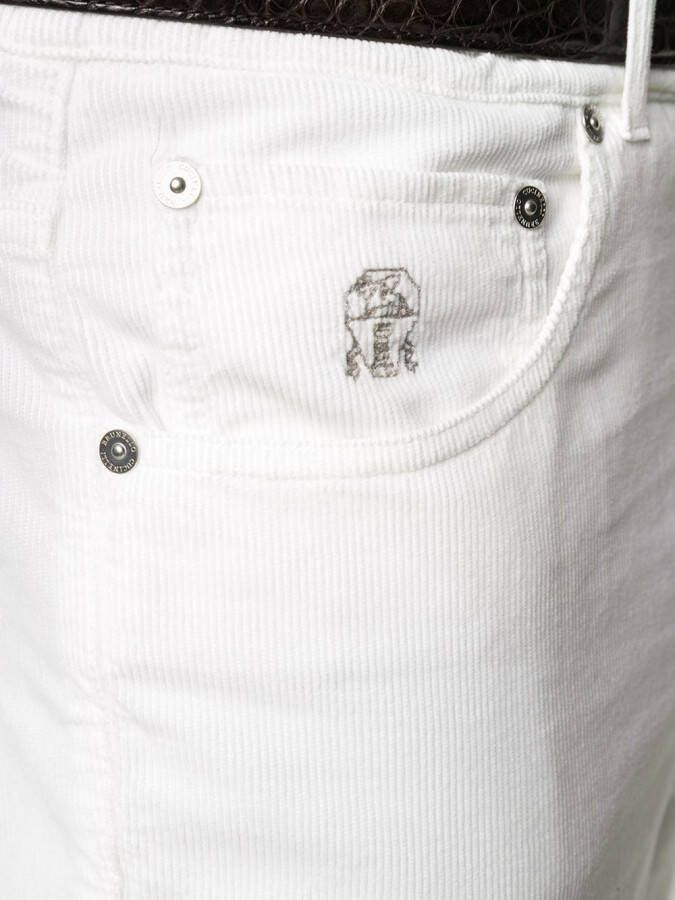 Brunello Cucinelli Straight jeans Wit