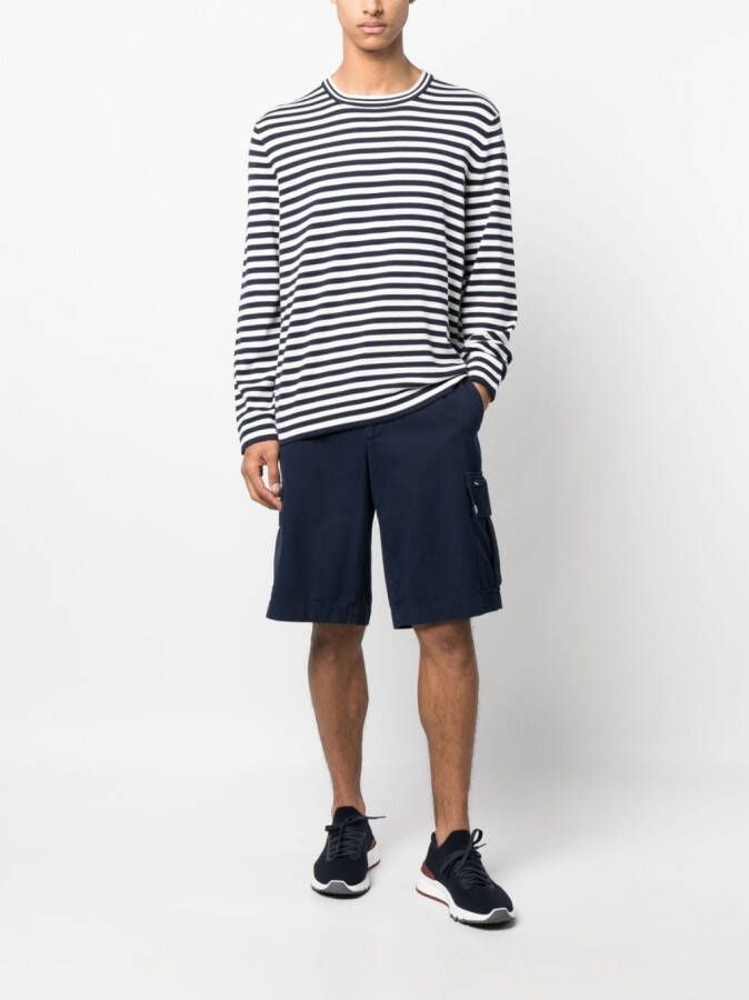 Brunello Cucinelli Straight bermuda shorts Blauw