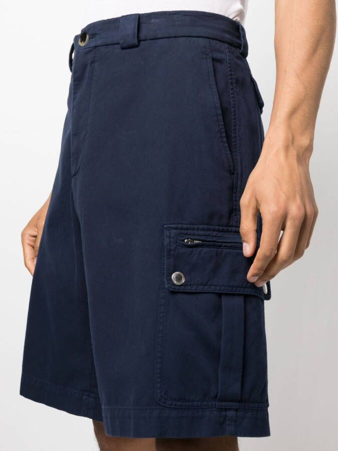Brunello Cucinelli Straight bermuda shorts Blauw