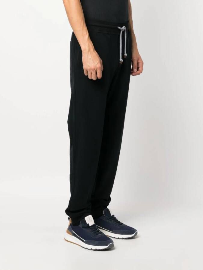 Brunello Cucinelli Straight trainingsbroek Zwart