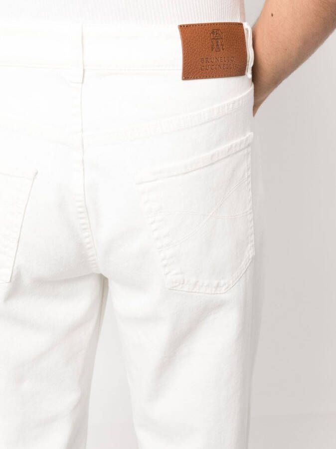 Brunello Cucinelli Straight jeans Wit