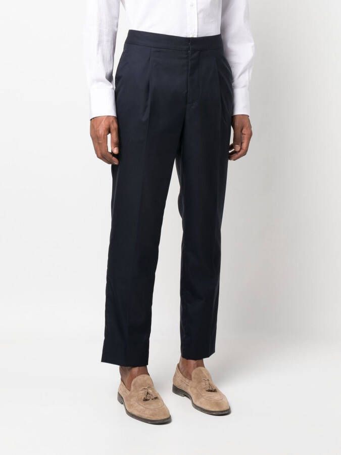 Brunello Cucinelli Straight pantalon Blauw