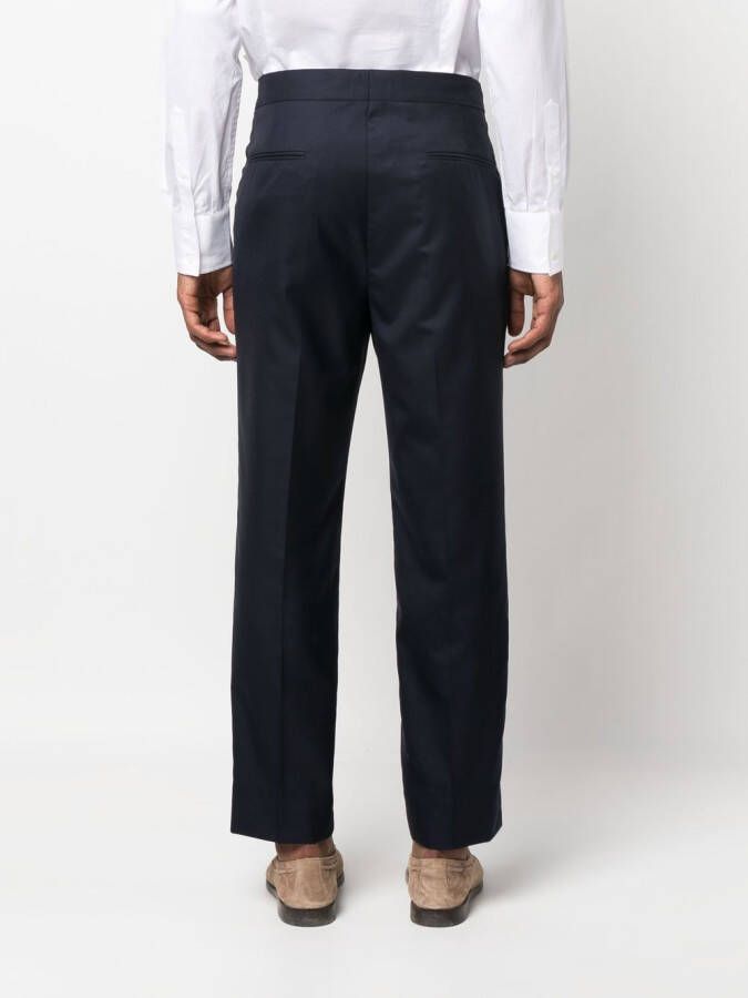 Brunello Cucinelli Straight pantalon Blauw