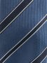 Brunello Cucinelli Stropdas met diagonale strepen Blauw - Thumbnail 2