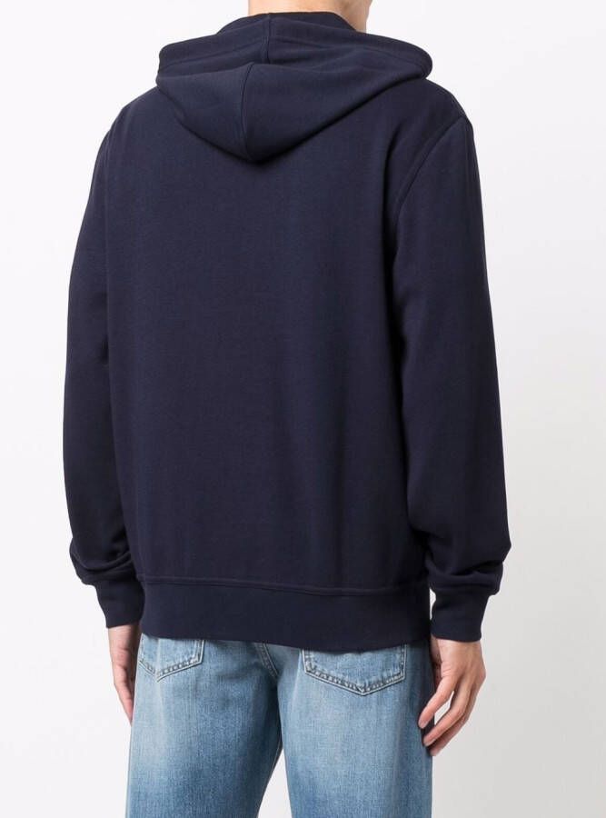 Brunello Cucinelli Sweater met capuchon Blauw