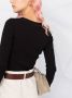 Brunello Cucinelli T-shirt met ketting afwerking Zwart - Thumbnail 3