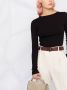 Brunello Cucinelli T-shirt met ketting afwerking Zwart - Thumbnail 5