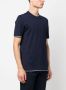 Brunello Cucinelli T-shirt met ronde hals Blauw - Thumbnail 3