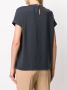 Brunello Cucinelli T-shirt met ronde hals Blauw - Thumbnail 4