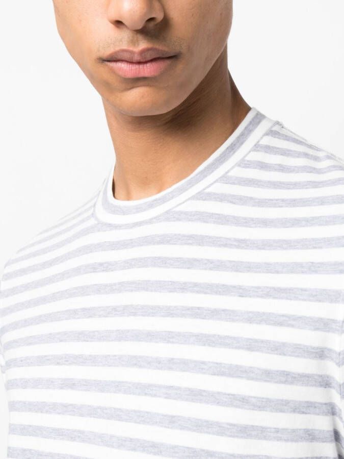 Brunello Cucinelli T-shirt met ronde hals Grijs