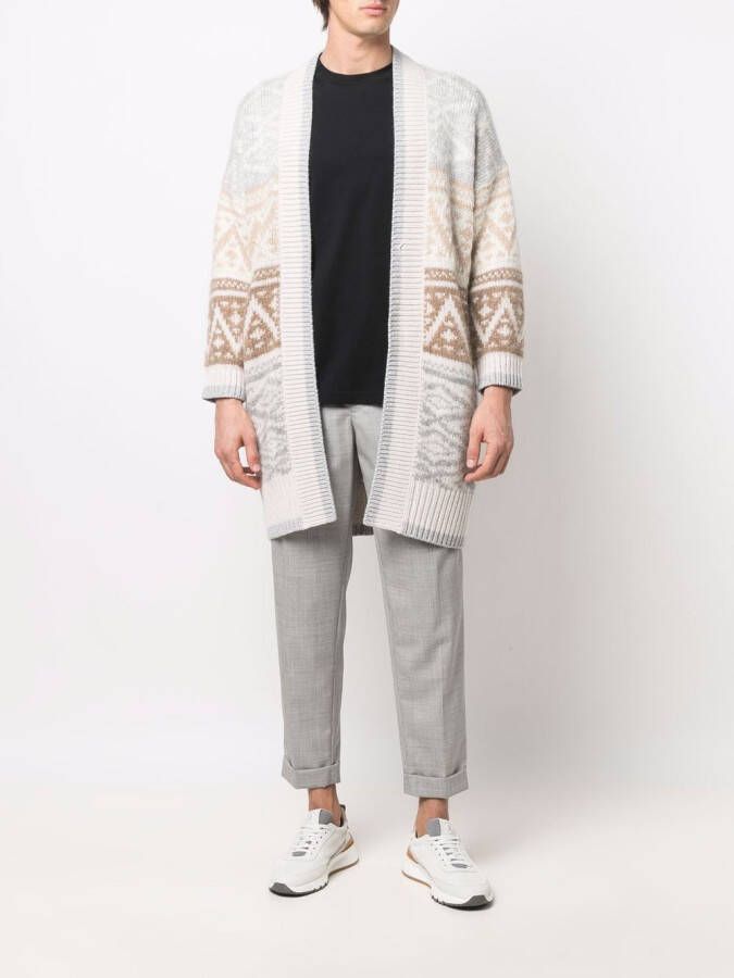 Brunello Cucinelli T-shirt met ronde hals Zwart