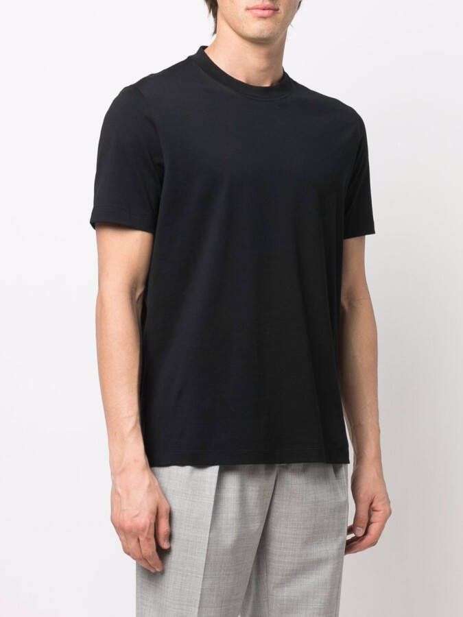 Brunello Cucinelli T-shirt met ronde hals Zwart