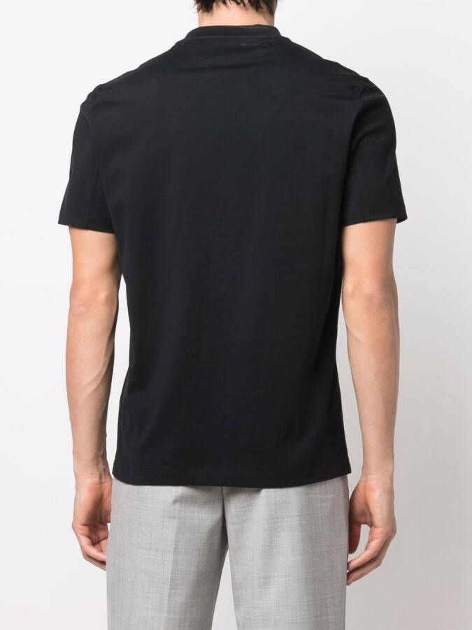 Brunello Cucinelli T-shirt met ronde hals Zwart