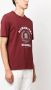 Brunello Cucinelli T-shirt met tekst Rood - Thumbnail 3