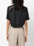Brunello Cucinelli T-shirt verfraaid met pailletten Zwart - Thumbnail 4