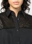 Brunello Cucinelli T-shirt verfraaid met pailletten Zwart - Thumbnail 5