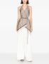Brunello Cucinelli Top met geometrische print Beige - Thumbnail 2