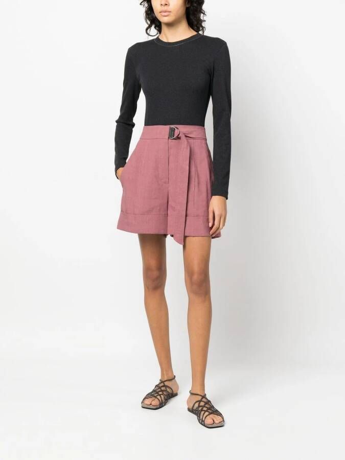 Brunello Cucinelli Top met kettingkraag Grijs