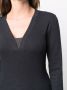 Brunello Cucinelli Top met V-hals Zwart - Thumbnail 5