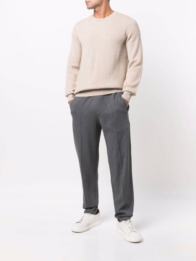 Brunello Cucinelli Trainingsbroek met trekkoord Grijs