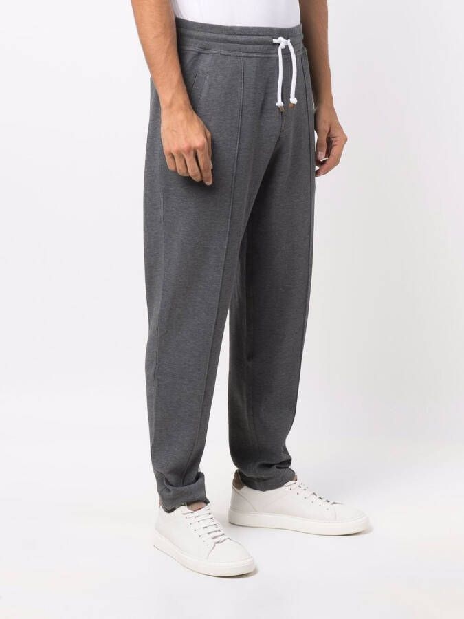 Brunello Cucinelli Trainingsbroek met trekkoord Grijs