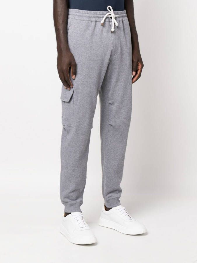 Brunello Cucinelli Trainingsbroek met trekkoord Grijs