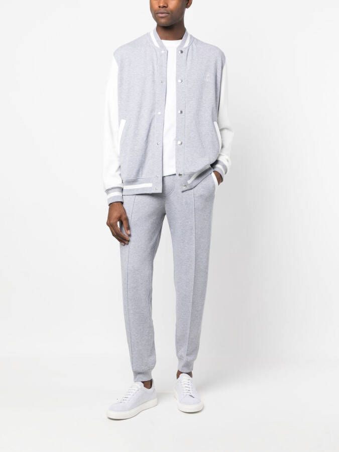 Brunello Cucinelli Trainingsbroek met trekkoordtaille Grijs