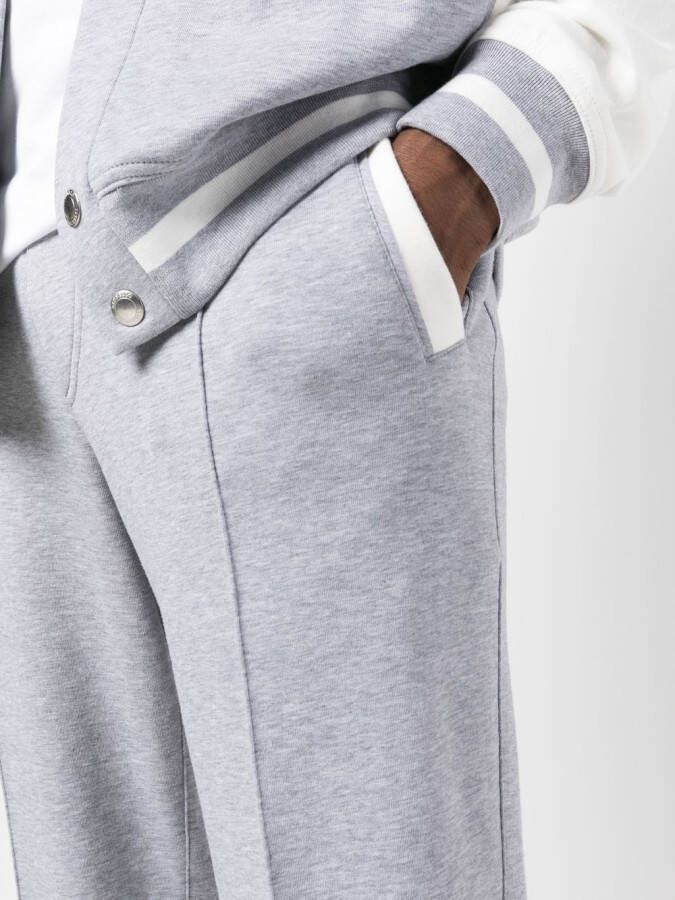 Brunello Cucinelli Trainingsbroek met trekkoordtaille Grijs
