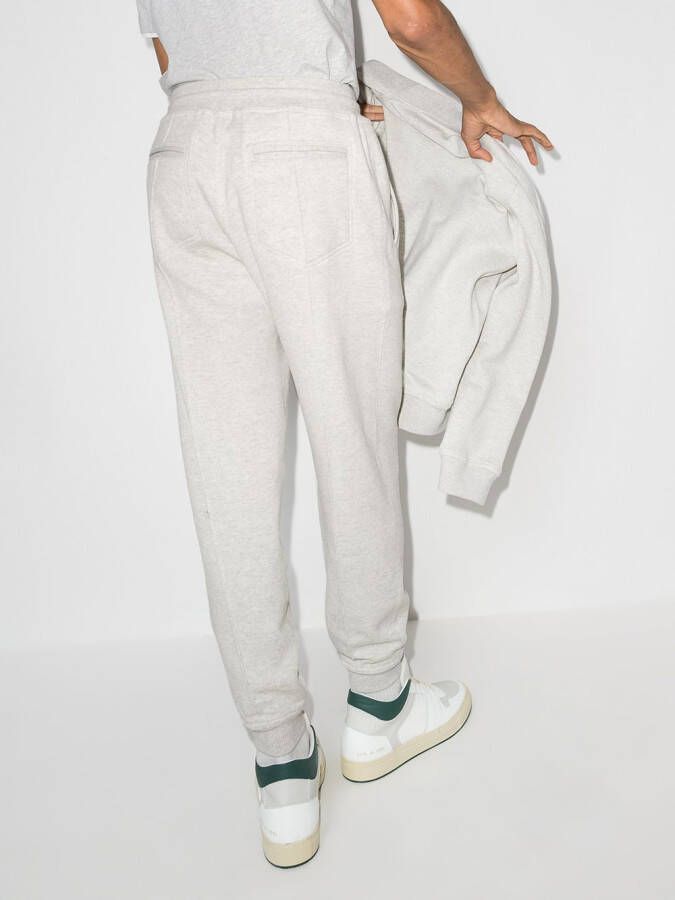 Brunello Cucinelli Trainingsbroek met trekkoordtaille Wit
