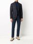 Brunello Cucinelli Trui met halve rits Blauw - Thumbnail 2