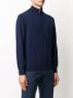 Brunello Cucinelli Trui met halve rits Blauw - Thumbnail 3
