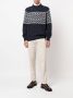 Brunello Cucinelli Trui met patroon Blauw - Thumbnail 2