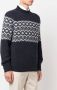 Brunello Cucinelli Trui met patroon Blauw - Thumbnail 3