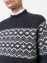 Brunello Cucinelli Trui met patroon Blauw - Thumbnail 5
