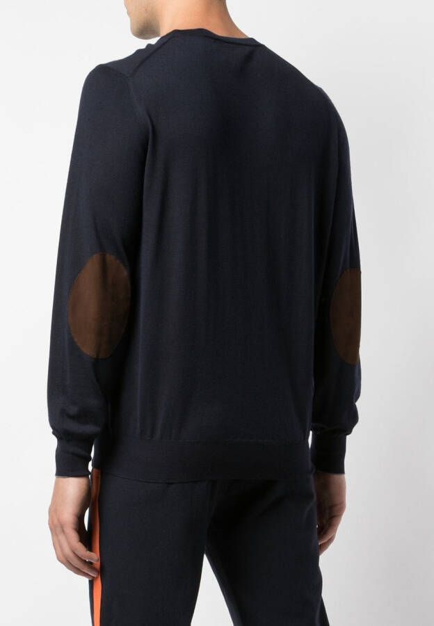 Brunello Cucinelli Trui met ronde hals Blauw
