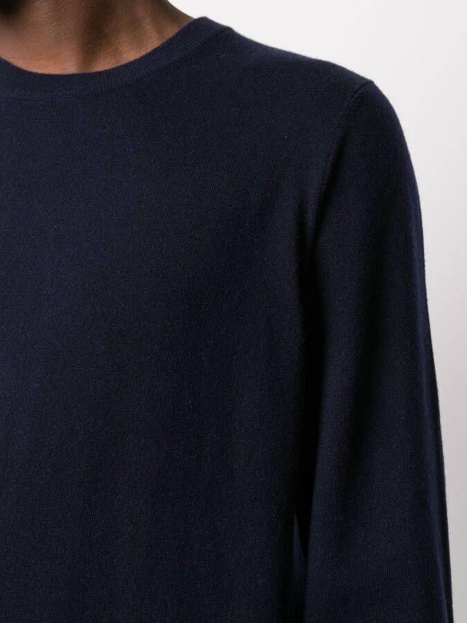 Brunello Cucinelli Trui met ronde hals Blauw
