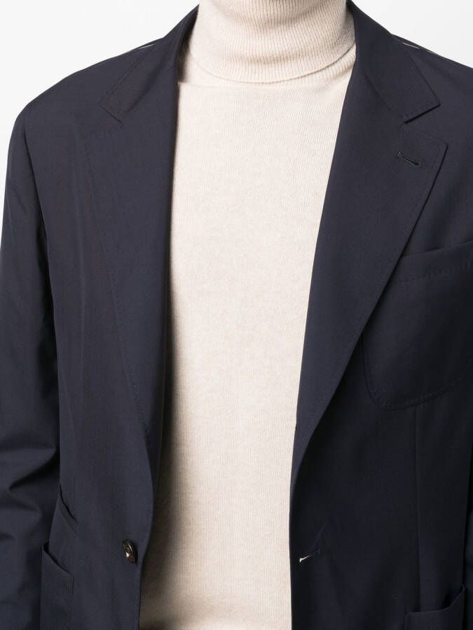 Brunello Cucinelli Trui met trechterhals Beige