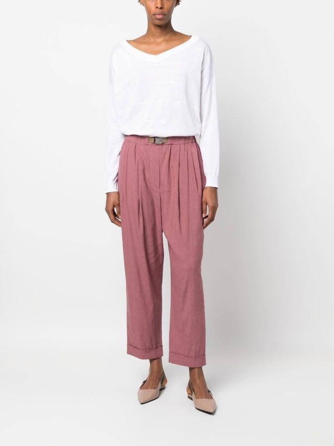 Brunello Cucinelli Trui met V-hals Wit