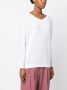 Brunello Cucinelli Trui met V-hals Wit - Thumbnail 3