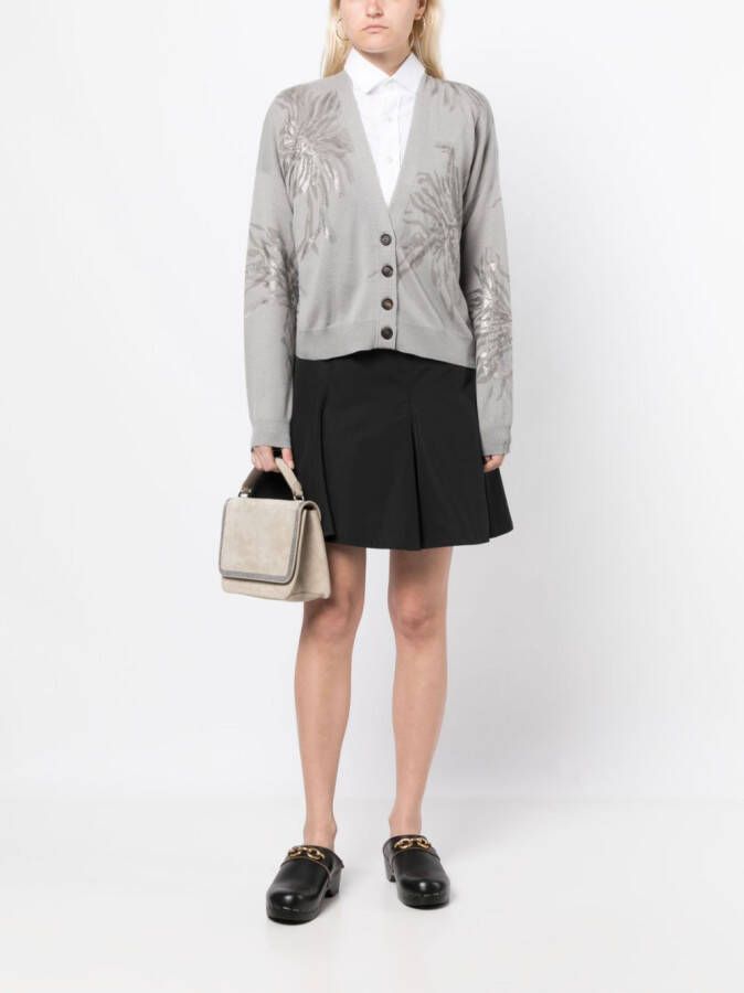 Brunello Cucinelli Vest met V-hals Grijs