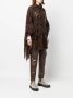 Brunello Cucinelli Vest verfraaid met pailletten Bruin - Thumbnail 3