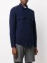 Brunello Cucinelli Wollen overhemd Blauw - Thumbnail 3