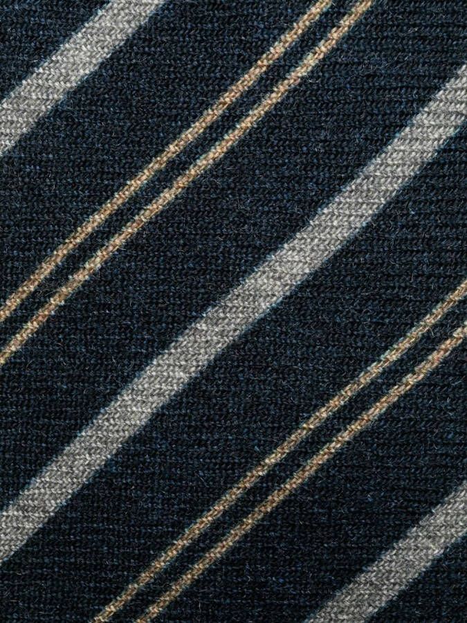 Brunello Cucinelli Wollen stropdas Blauw